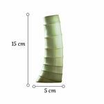 Vase Forme Bambou Vert - Vignette | Vase Cute