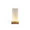 Vase lampe romantique pour fleurs séchées modèle carré.