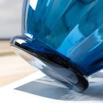 Vase Moderne Amphore Bleu avec Anses - Vignette | Vase Cute