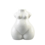 Vase Moderne Blanc Silhouette Féminine - Vignette | Vase Cute