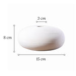 Vase Moderne Blanc Strié - Vignette | Vase Cute