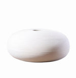 Vase Moderne Blanc Strié - Vignette | Vase Cute