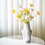 Vase Moderne Chaussures de Ballet Noir ou Blanc - Vignette | Vase Cute