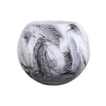 Vase Motif Marbre Rond Élégant - Vignette | Vase Cute