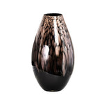 Vase Noir Pailleté Doré - Vignette | Vase Cute
