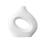 Vase Original Noir ou Blanc Donut - Vignette | Vase Cute