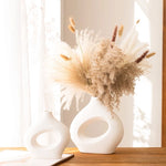 Vase Original Noir ou Blanc Donut - Vignette | Vase Cute