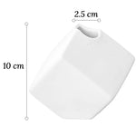 Vase Original Blanc Moucheté - Vignette | Vase Cute