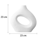 Vase Original Noir ou Blanc Donut - Vignette | Vase Cute