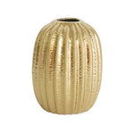 Vase Ovalisé Couleur Dorée - Vignette | Vase Cute