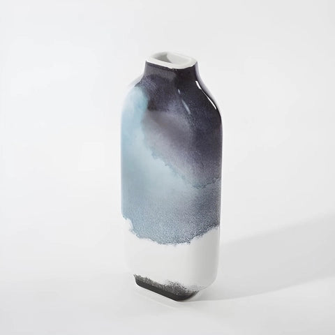 Vase Paysage d'Encre Créatif en Céramique présentation du modèle B.