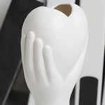 Vase Petit Cœur Entre Deux Mains - Vignette | Vase Cute