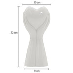 Vase Petit Cœur Entre Deux Mains - Vignette | Vase Cute