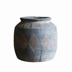 Vase Pot Style Art Ancien Motifs Losanges - Vignette | Vase Cute