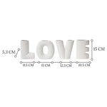 Vase Rayé Art Créatif Lettres Love - Vignette | Vase Cute