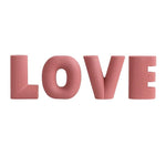Vase Rayé Art Créatif Lettres Love - Vignette | Vase Cute
