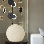 Vase Original Rond Motif Feuille - Vignette | Vase Cute