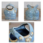 Vase Salopette Bleue Créatif - Vignette | Vase Cute