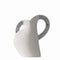 Vase scandinave blanc et noir.
