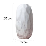 Vase Sculpté Motif Marbre - Vignette | Vase Cute