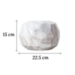 Vase Sculpté Motif Marbre - Vignette | Vase Cute