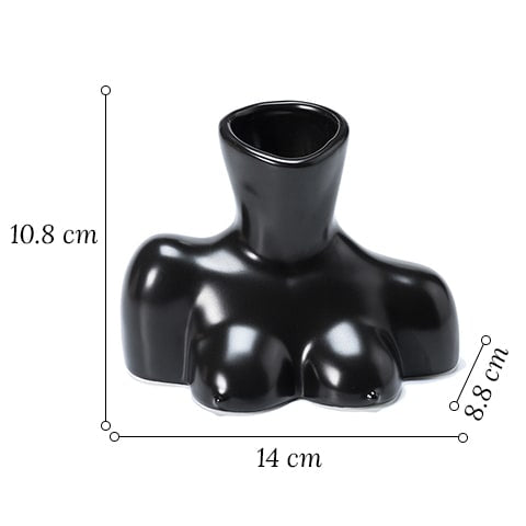 Vase seins femme body art dimensions.