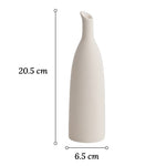 Vase Simple Blanc ou Abricot - Vignette | Vase Cute