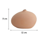 Vase Simple Blanc ou Abricot - Vignette | Vase Cute