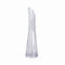 Vase soliflore bec biseauté translucide coloré modèle transparent