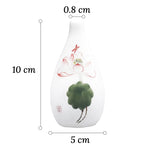 Vase Soliflore Chinois Motif Fleurs - Vignette | Vase Cute
