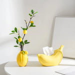 Vase Soliflore Original Forme Citron - Vignette | Vase Cute