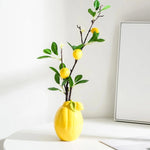 Vase Soliflore Original Forme Citron - Vignette | Vase Cute
