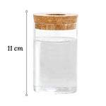 Vase Soliflore Transparent Bouchon Liège - Vignette | Vase Cute