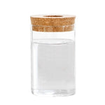 Vase Soliflore Transparent Bouchon Liège - Vignette | Vase Cute