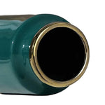 Vase Somptueux Motif Stalagmites Dorées - Vignette | Vase Cute