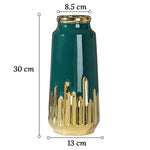 Vase Somptueux Motif Stalagmites Dorées - Vignette | Vase Cute