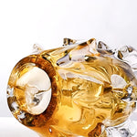 Vase Sophistiqué Ambre au Design Sculptural - Vignette | Vase Cute