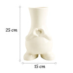 Vase Tendance Bonhomme Dessin Animé - Vignette | Vase Cute
