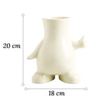 Vase Tendance Bonhomme Dessin Animé - Vignette | Vase Cute