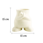 Vase Tendance Bonhomme Dessin Animé - Vignette | Vase Cute