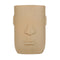 Vase Tendance Visage Moai Créatif en Céramique modèle Beige