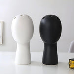 Vase Tête Abstraite Ornement Floral - Vignette | Vase Cute