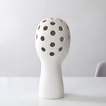 Vase Tête Abstraite Ornement Floral - Vignette | Vase Cute