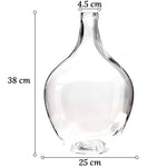 Vase Transparent Dame Jeanne - Vignette | Vase Cute