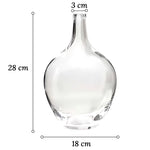 Vase Transparent Dame Jeanne - Vignette | Vase Cute