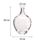 Vase Transparent Dame Jeanne - Vignette | Vase Cute