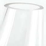 Vase Transparent Effet Fondu sur Cube en Marbre - Vignette | Vase Cute