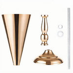 Vase Trompette Mariage Centre de Table Or - Vignette | Vase Cute