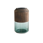 Vase Tubulaire Transparent Bi-Matières - Vignette | Vase Cute