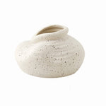 Vase Vintage Blanc Moucheté - Vignette | Vase Cute
